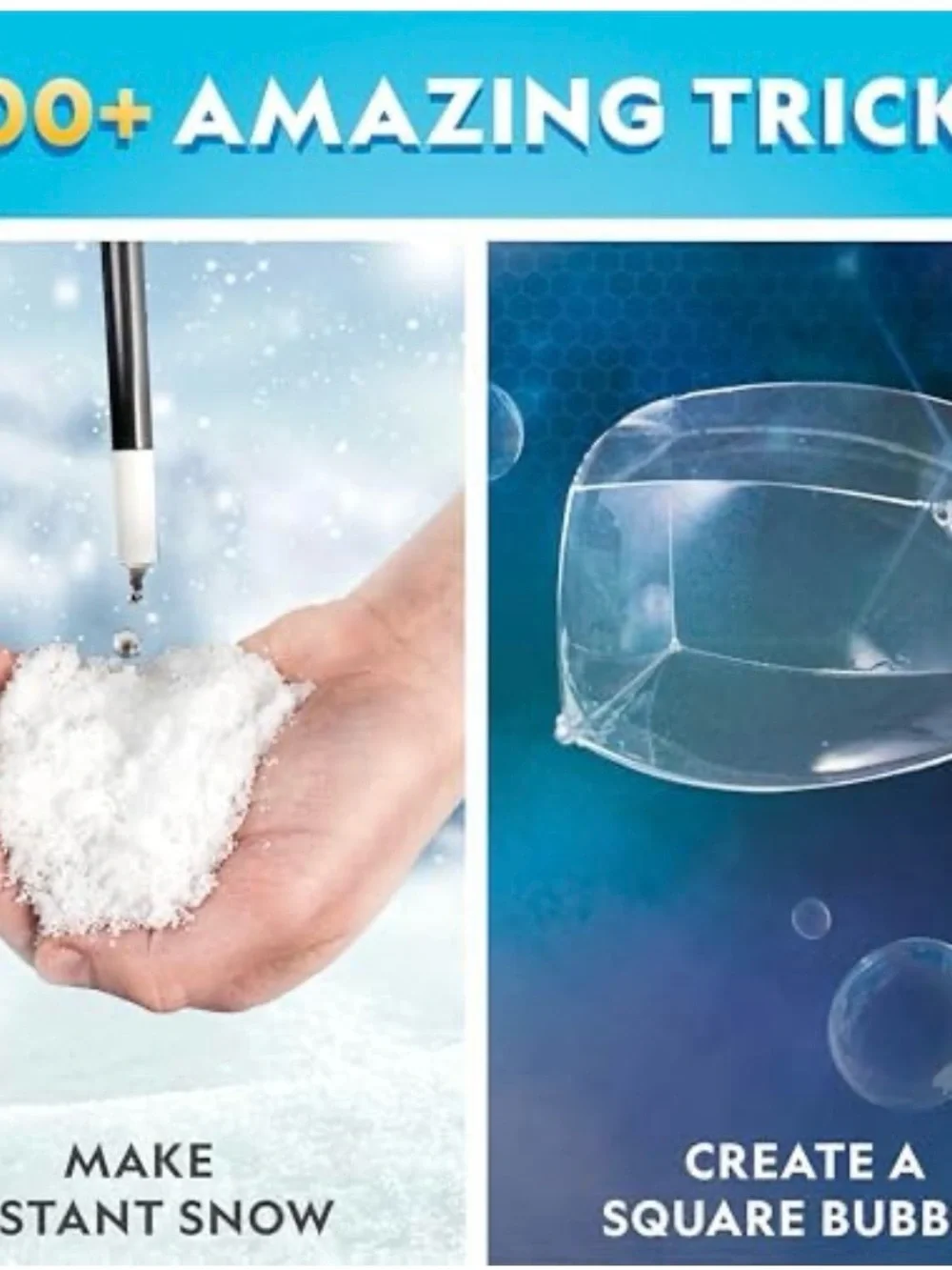 National Geographic Blue and White Party Science Activity Poster